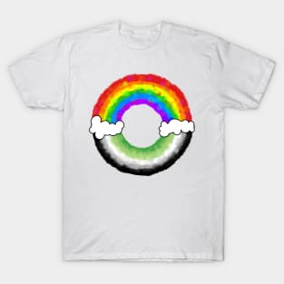 Rainbow aro T-Shirt